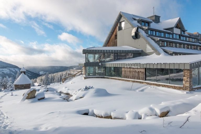 Rodinný resort na hřebenech Krkonoš