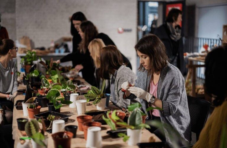 Workshopy jsou oblíbenou součástí doprovodného programu. Na vlastní kůži si můžete vyzkoušet, jaké je to být designérem svého obydlí, vyrobit si svítidlo, repasovat svou starou židli, pracovat s textilem, nebo jak pracovat se dřevem či papírem.