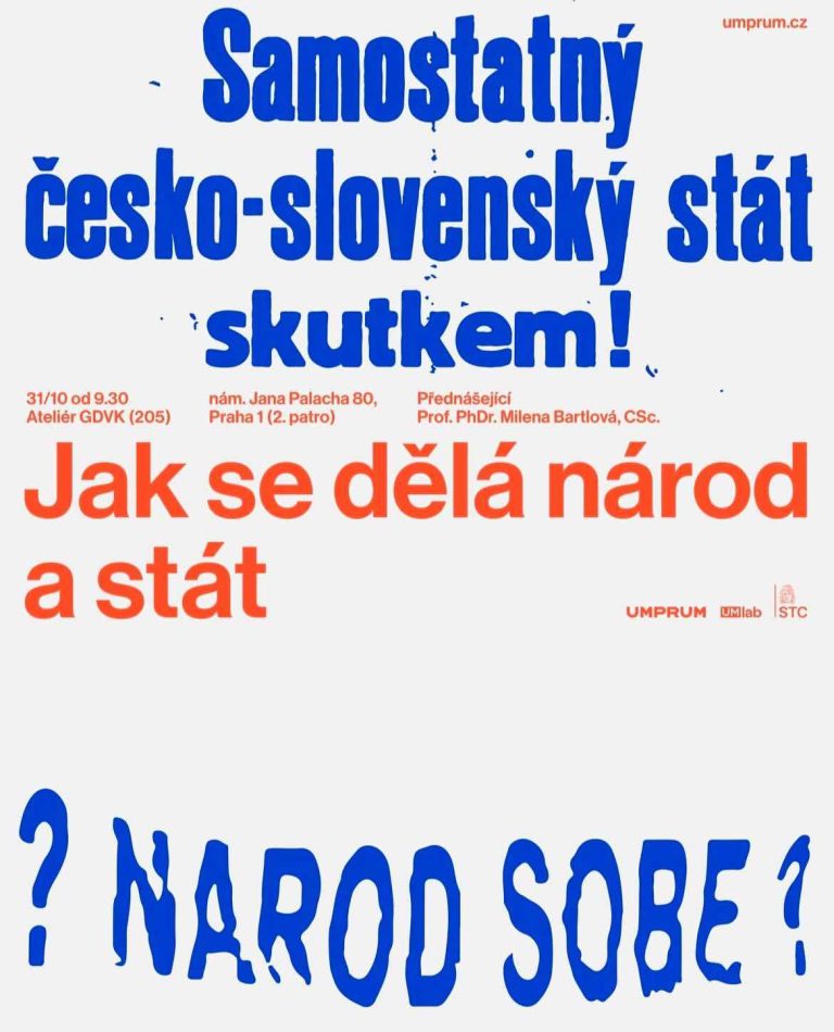 Prof. Milena Bartlová připravila přednášku, ve které se zabývala tím, jak se národní identita může promítnout do každodenních věcí, jako je právě cestovní pas