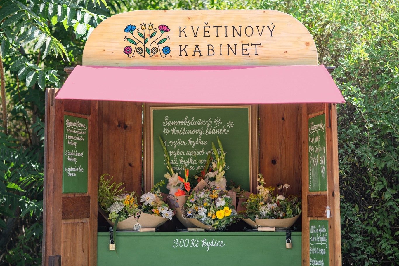 Květinový kabinet. Zdroj: Květinový kabinet