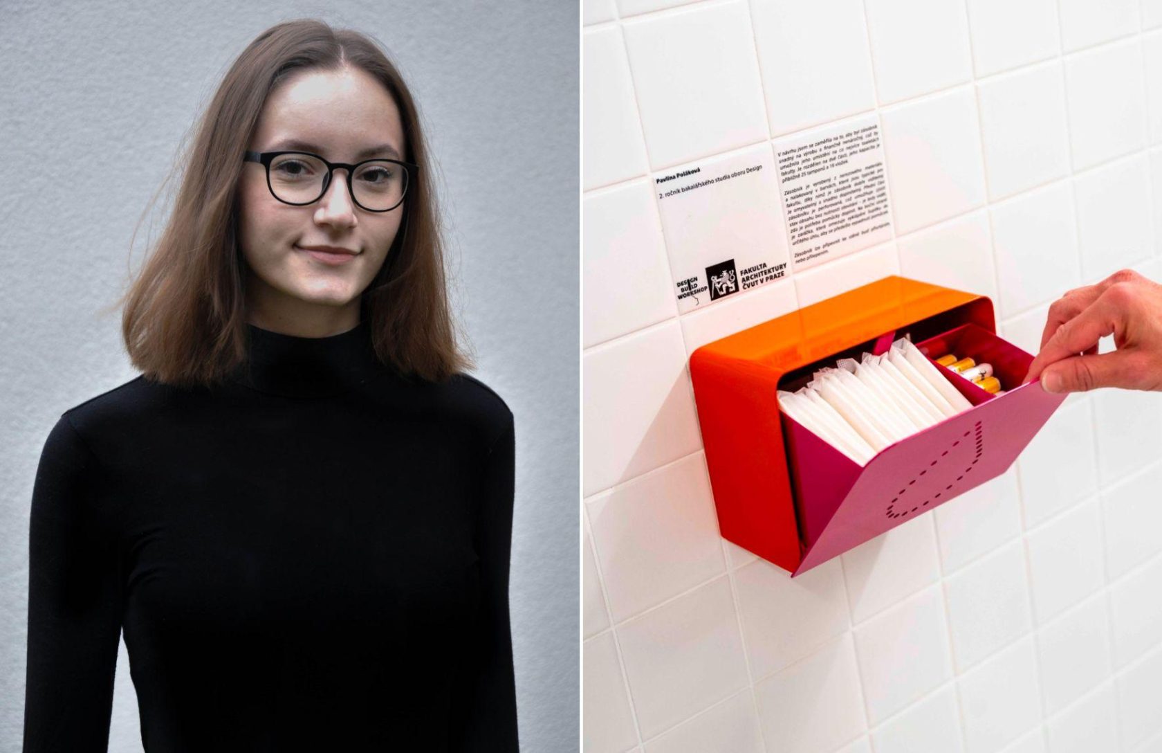 Nejenže zadané téma aktivně problém řeší, ale také napomáhá rozšiřovat povědomí o samotné problematice menstruační chudoby